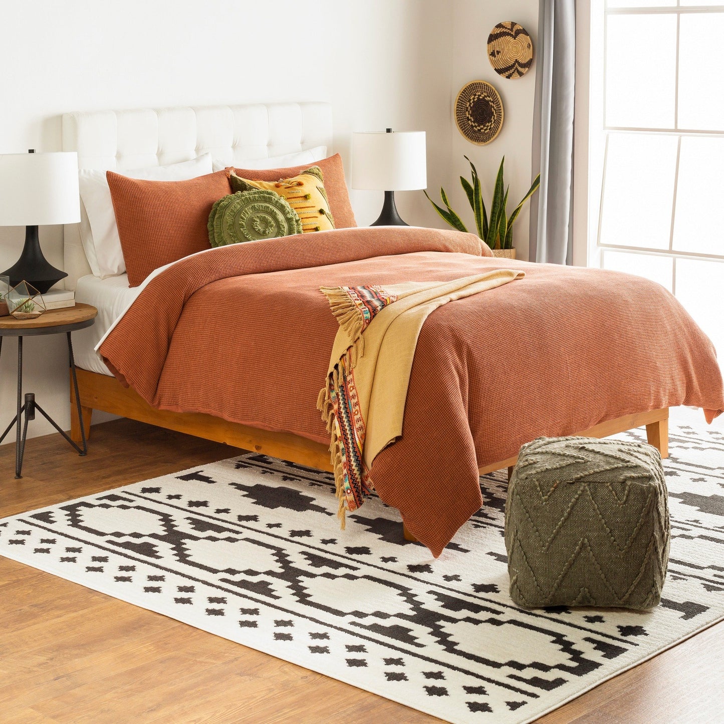 Waffle Bedding