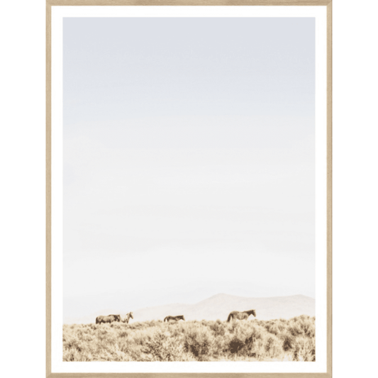 Sage Ridge-Horses Natural Frame Medium