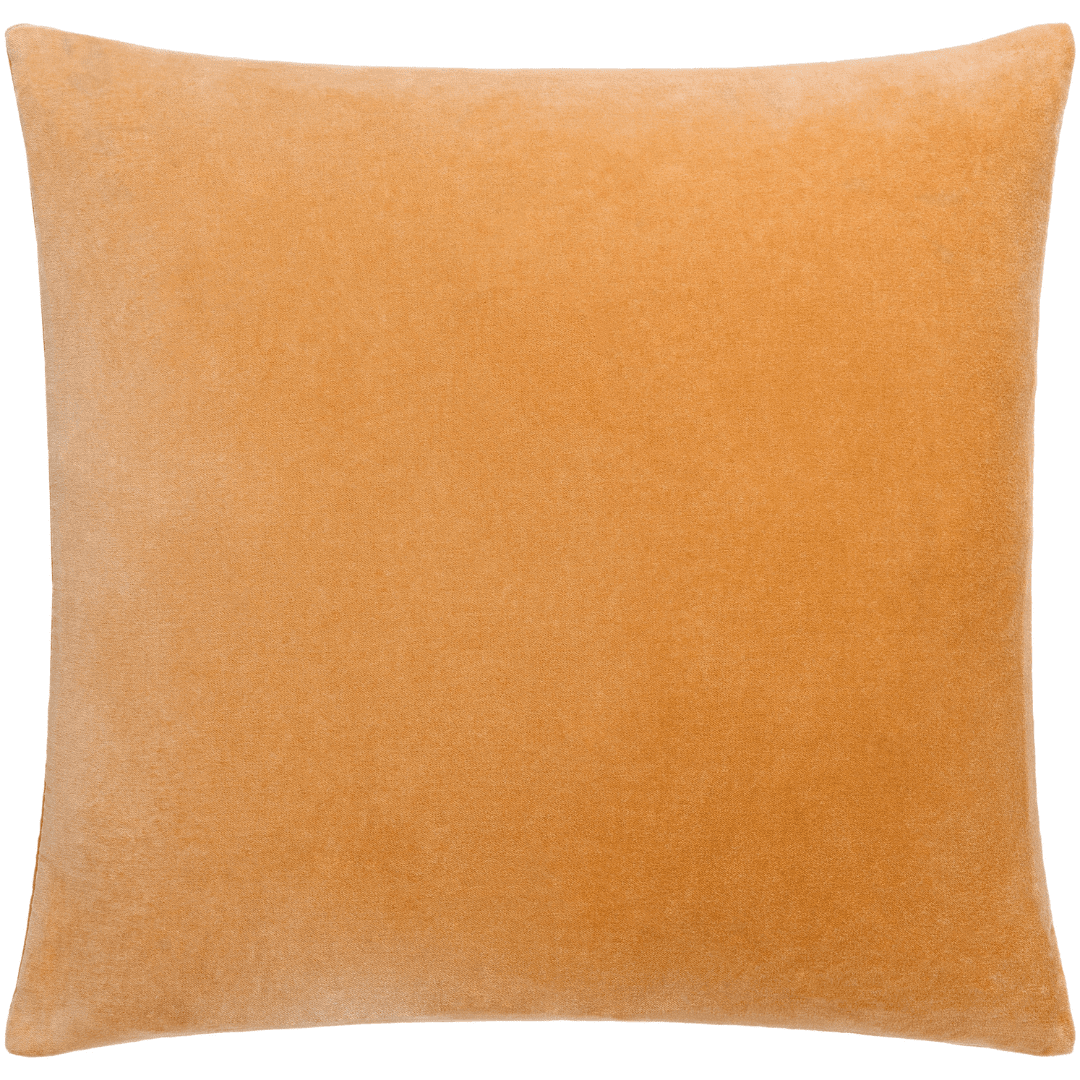 Cotton Velvet Solid Accent Pillow