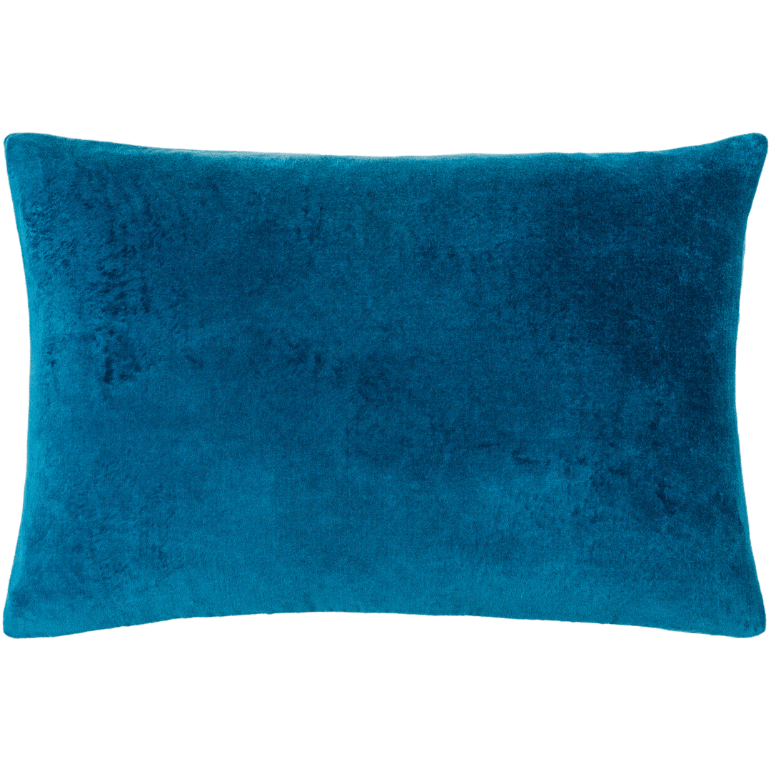 Cotton Velvet Solid Accent Pillow