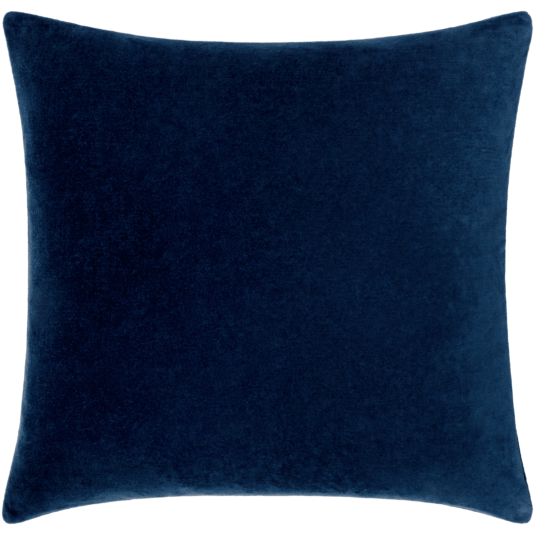 Cotton Velvet Solid Accent Pillow