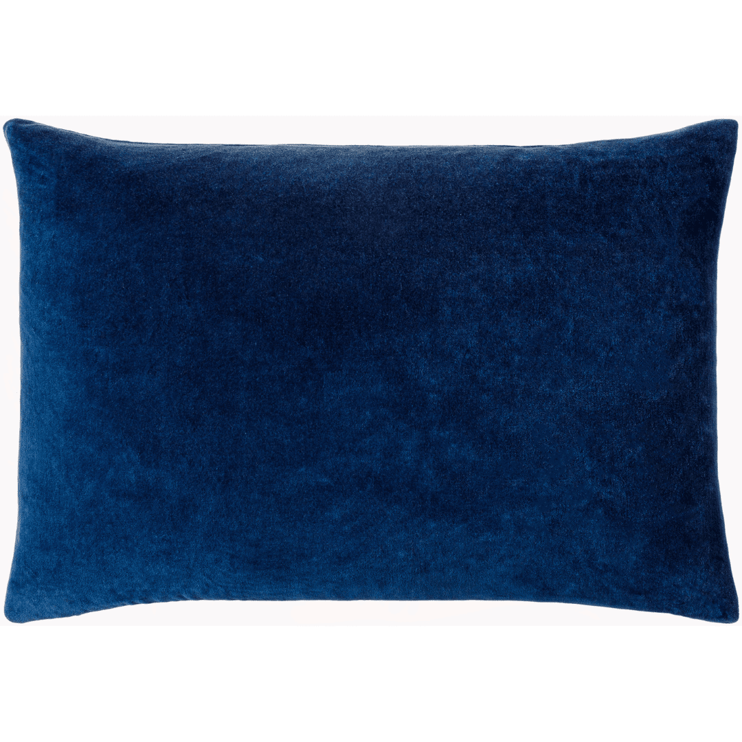 Cotton Velvet Solid Accent Pillow