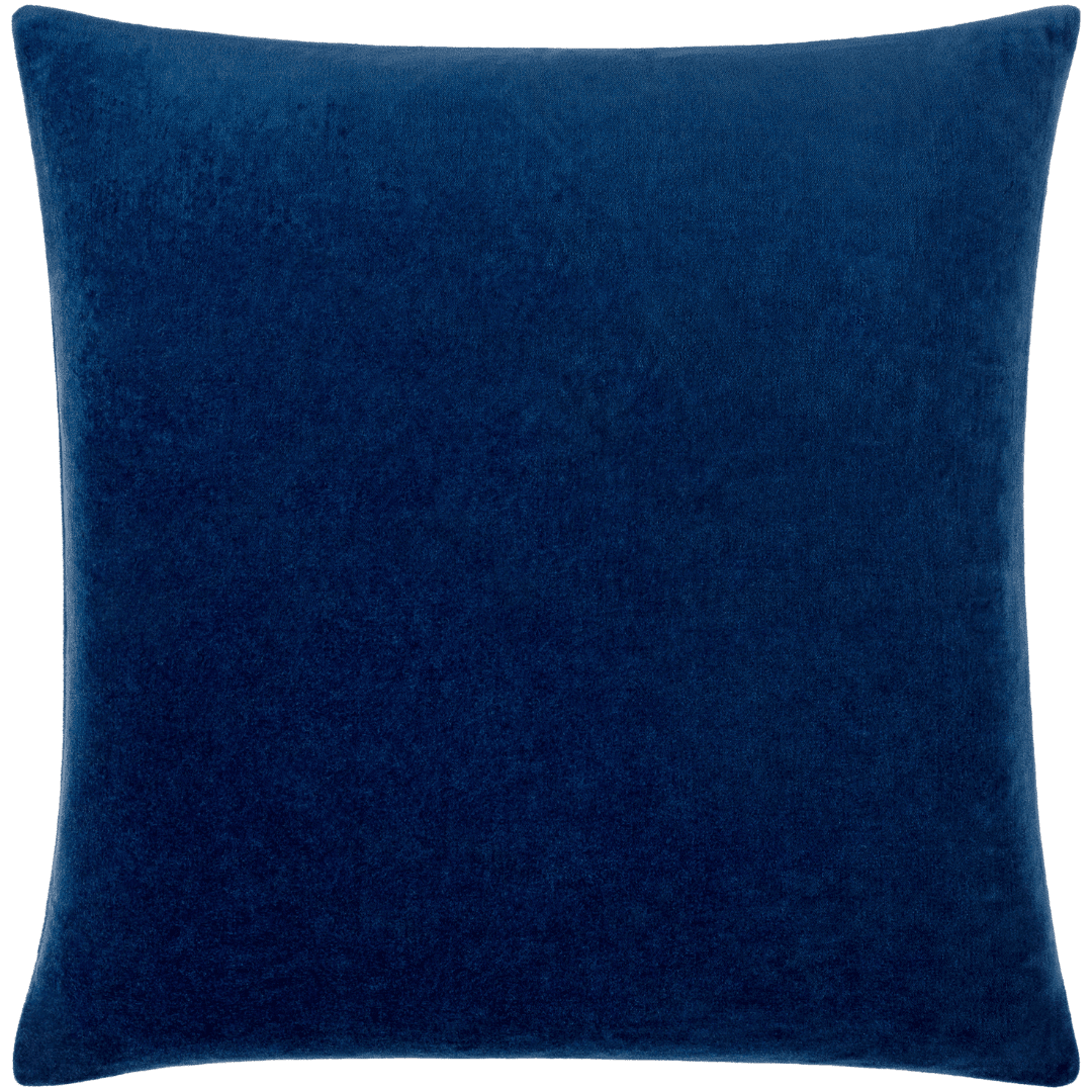 Cotton Velvet Solid Accent Pillow