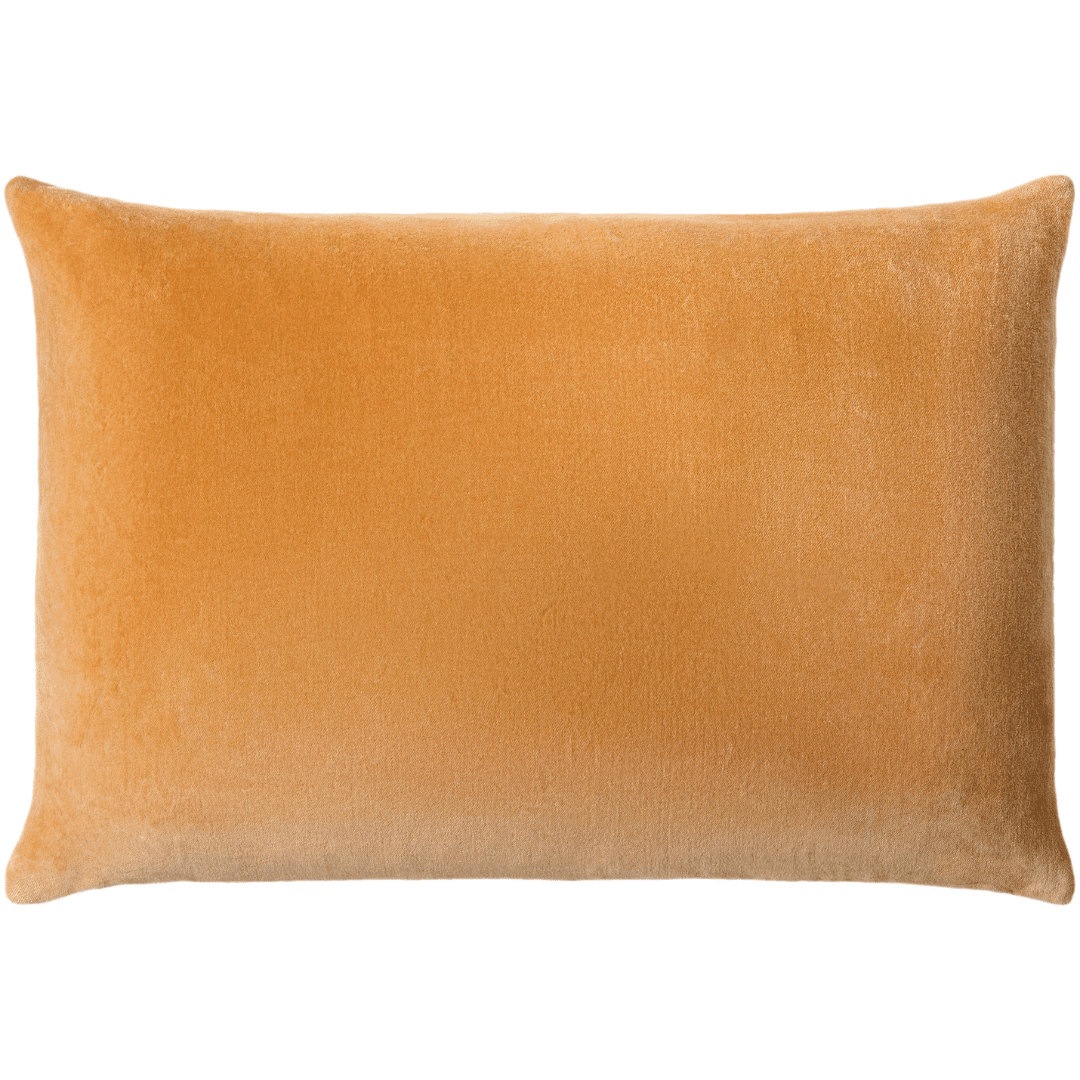 Cotton Velvet Solid Accent Pillow