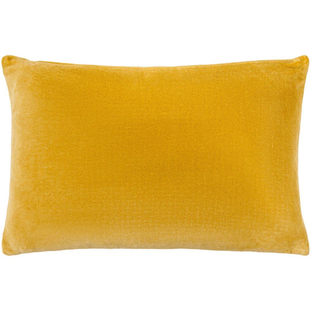 Cotton Velvet Solid Accent Pillow