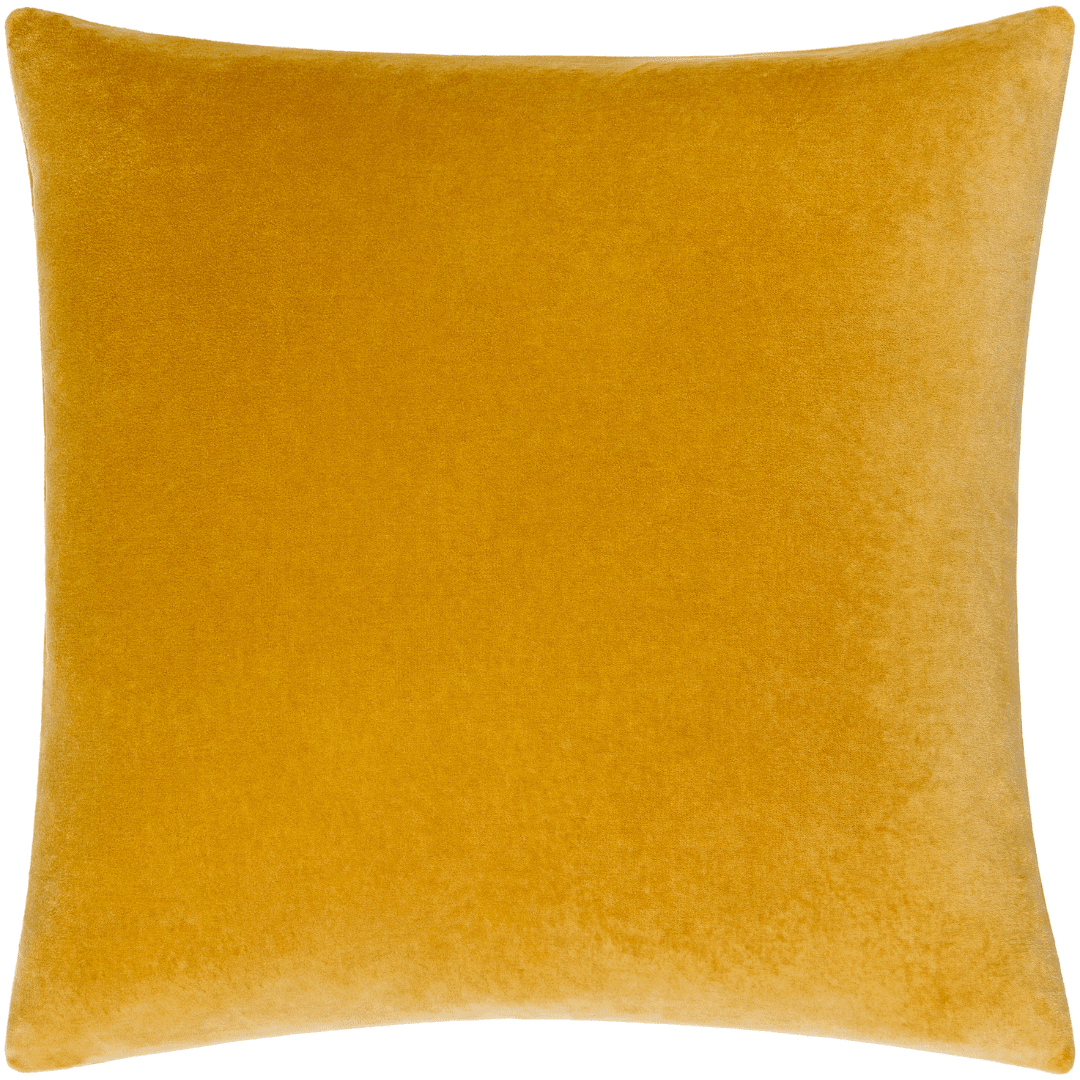 Cotton Velvet Solid Accent Pillow