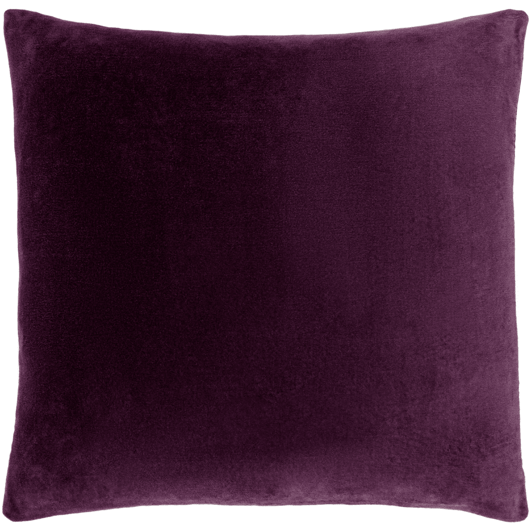 Cotton Velvet Solid Accent Pillow